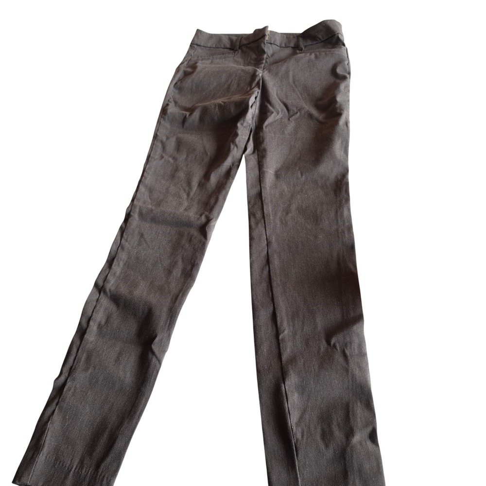 Dynamite Womens Slim Fit Dress Pants Charcoal Gray Office Trousers Size 6